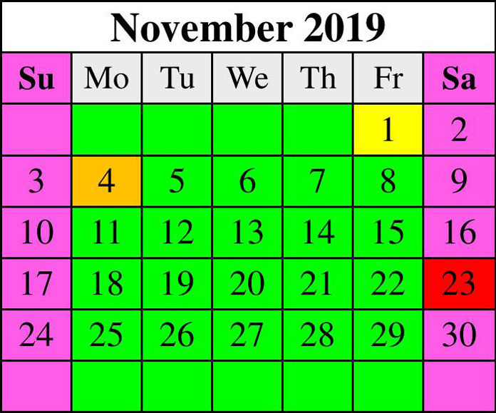 November Month